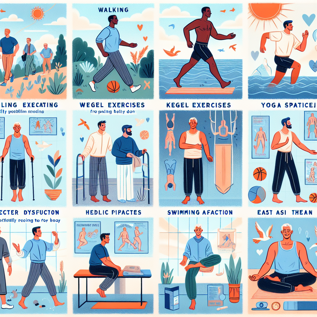 Fitness plan for men with ED