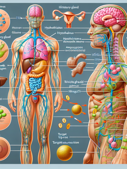 Réactions endocriniennes de l'organisme à la HGH