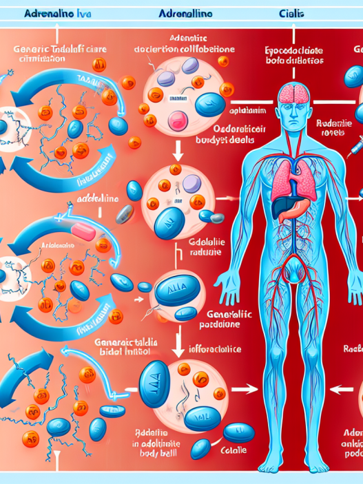 Comment le tadalafil citrate (Cialis générique) influence le taux d'adrénaline