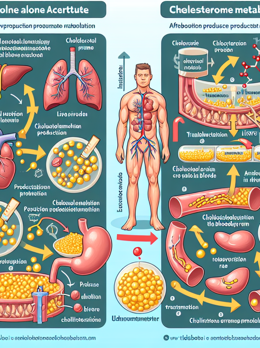 Effet de l'acétate de trenbolone sur le cholestérol Métabolisme