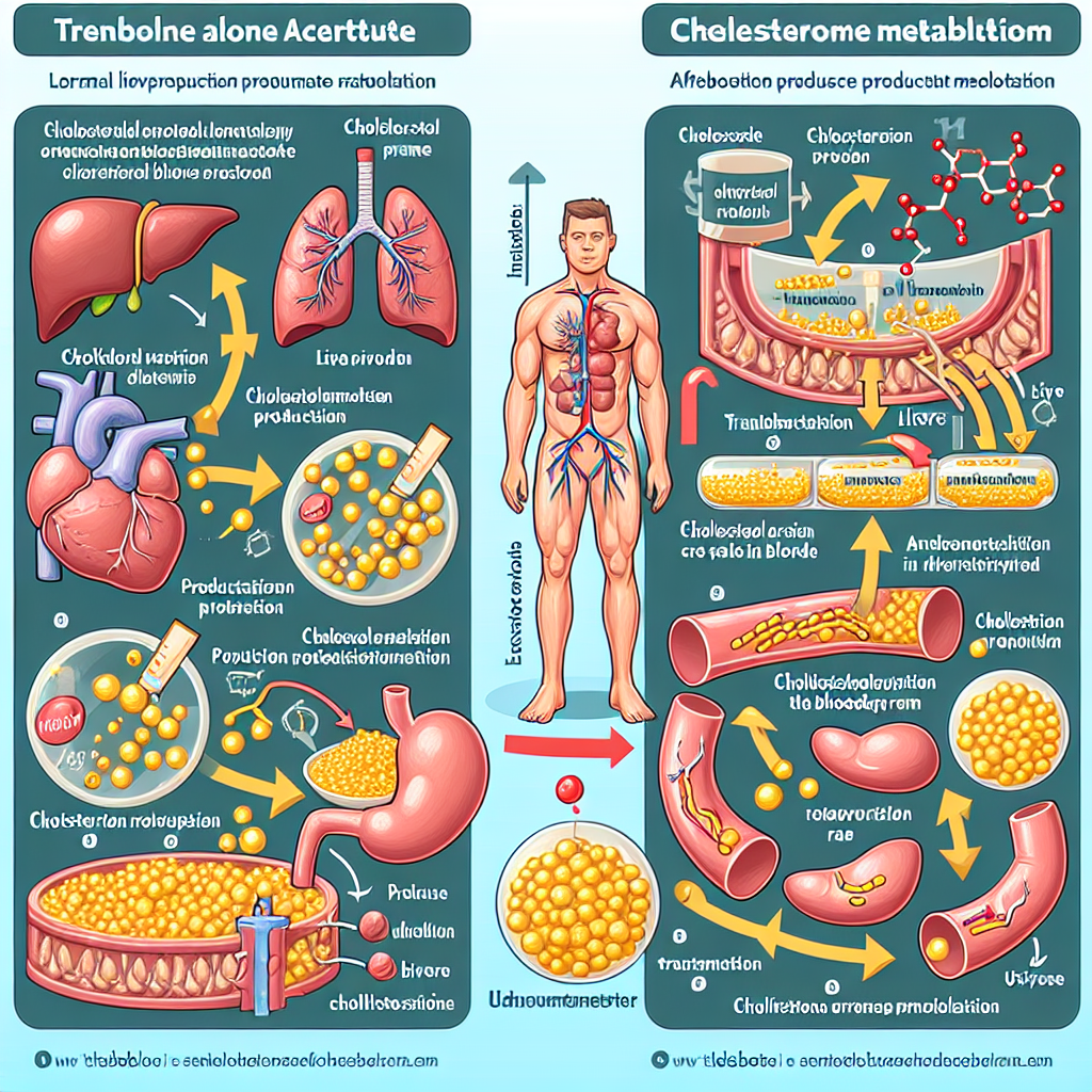 Effet de l'acétate de trenbolone sur le cholestérol Métabolisme