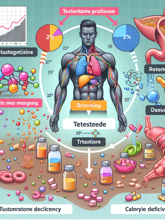 Effet du propionate de testostérone sur le métabolisme En cas de déficit calorique
