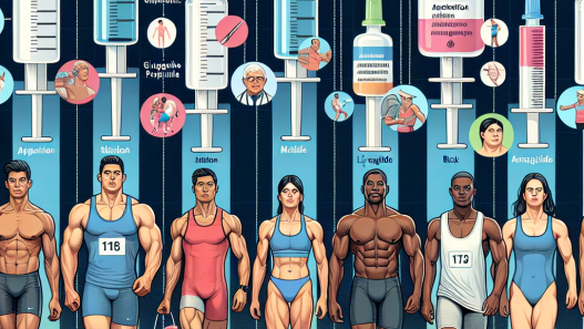 Efficacité équivalente de différents types d'injections pour la perte de poids chez les sportifs