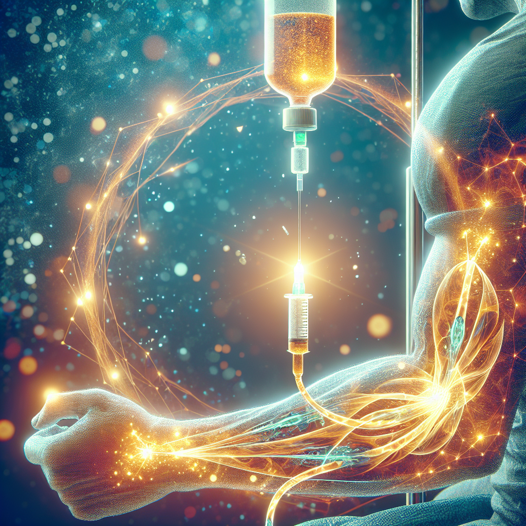 Infusion de somatropine sur la vitalité et la force musculaires