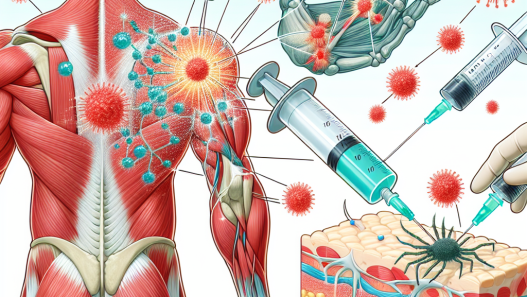 Injection de méthandiénone et son effet sur la régénération des fibres musculaires après une blessure