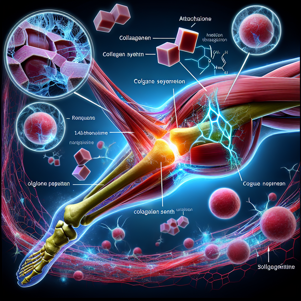 L'effet de la méthandiénone sur la synthèse du collagène et la réparation des ligaments