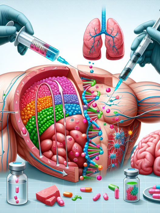 L'injection de peptides dans le métabolisme des graisses pendant la période de préparation