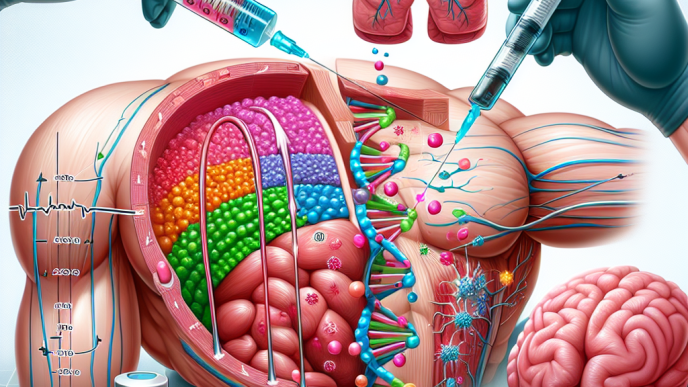 L'injection de peptides dans le métabolisme des graisses pendant la période de préparation