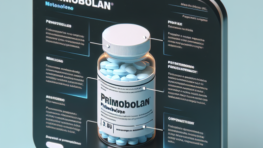 Primobolan (méthénolone) oraux en musculation féminine : caractéristiques de la formulation