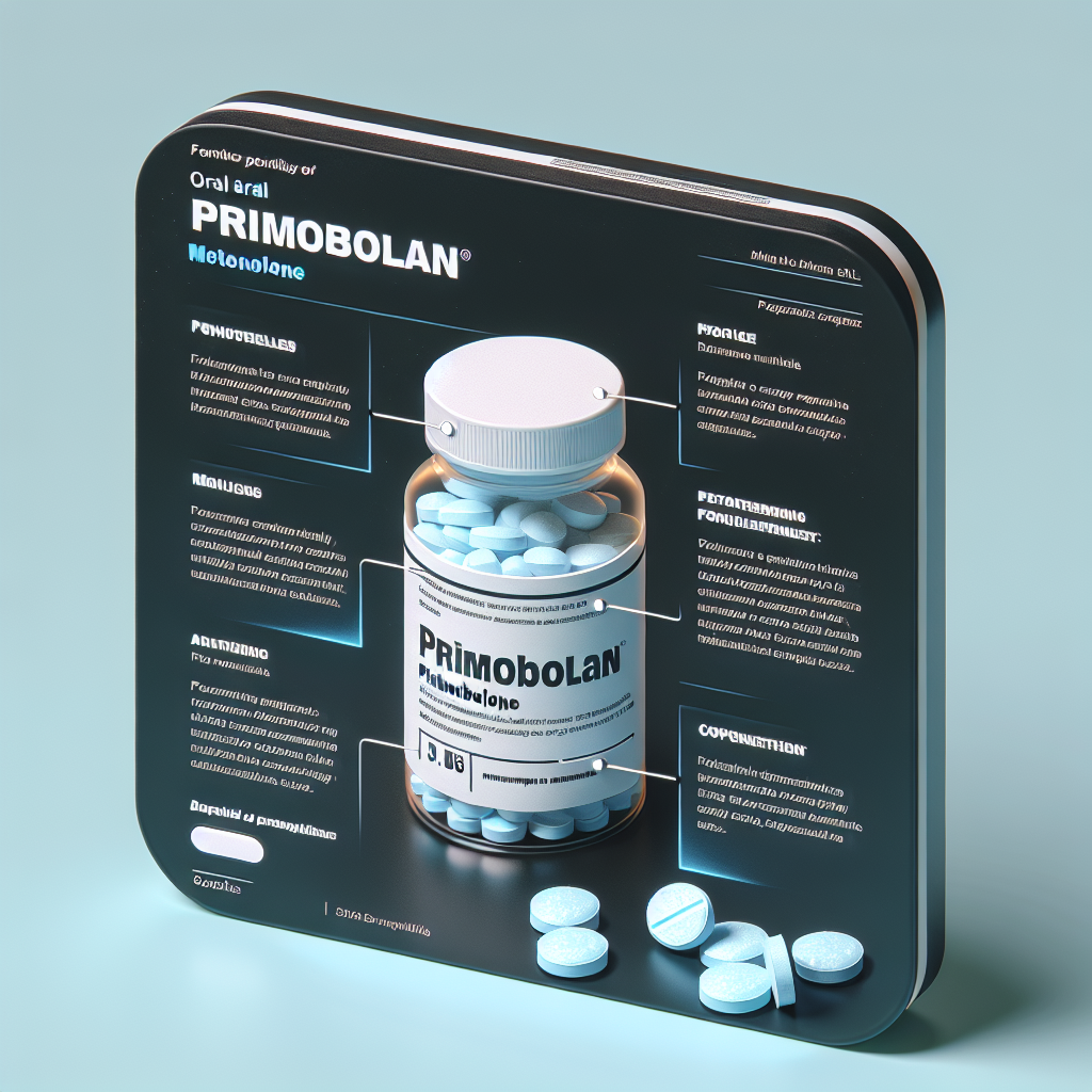 Primobolan (méthénolone) oraux en musculation féminine : caractéristiques de la formulation