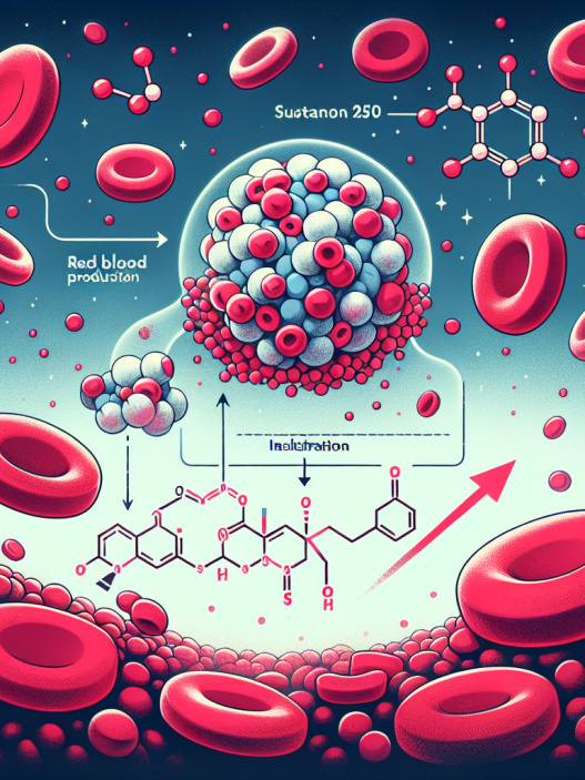 Sustanon 250 et son effet sur la production de globules rouges