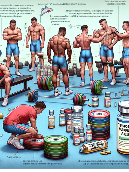 Utilisation de Testosterone Suspension (Aqueuse) dans les sports de force