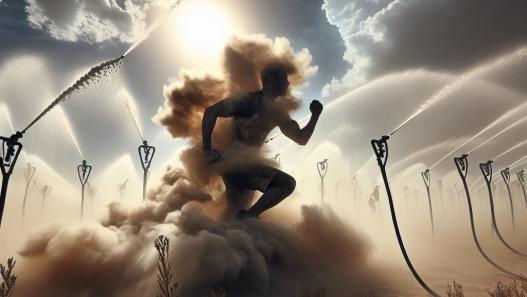 Adaptation à l'entraînement en milieu poussiéreux grâce aux sprays