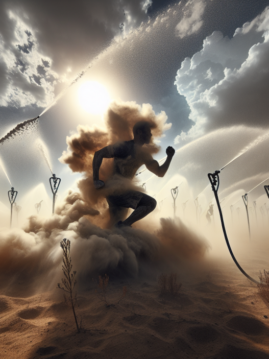 Adaptation à l'entraînement en milieu poussiéreux grâce aux sprays