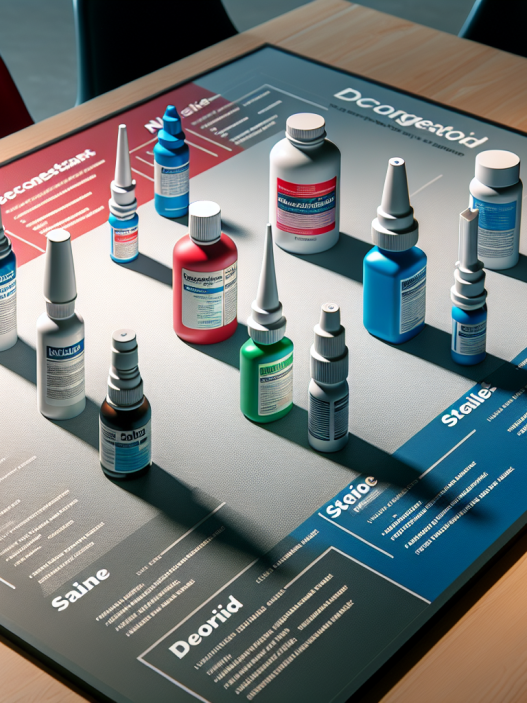 Caractéristiques comparatives des différents types de sprays nasaux dans le sport