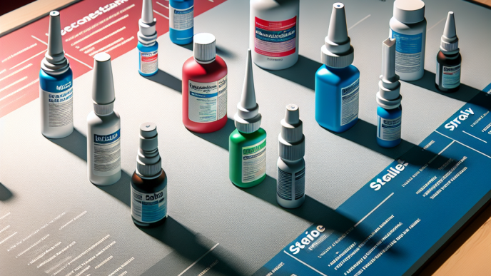 Caractéristiques comparatives des différents types de sprays nasaux dans le sport