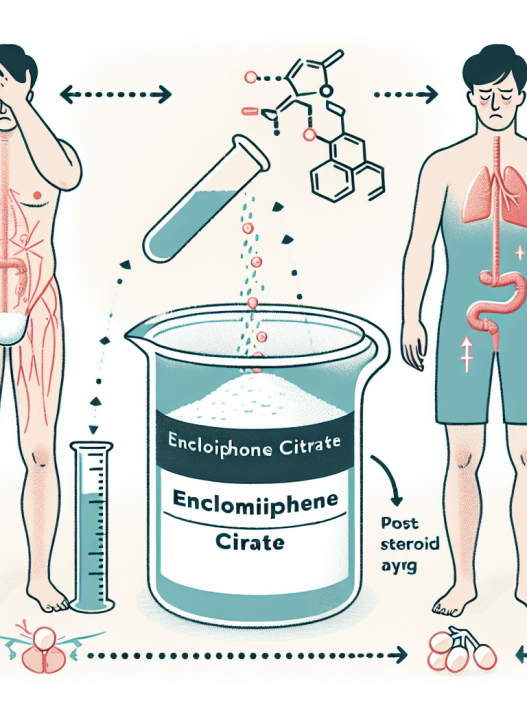 Comment le citrate d'enclomifène aide à réduire les symptômes du syndrome post-stéroïdien