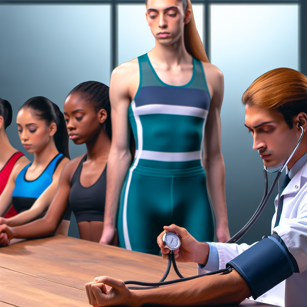 Contrôle de la pression artérielle chez les athlètes débutants sous telmisartan