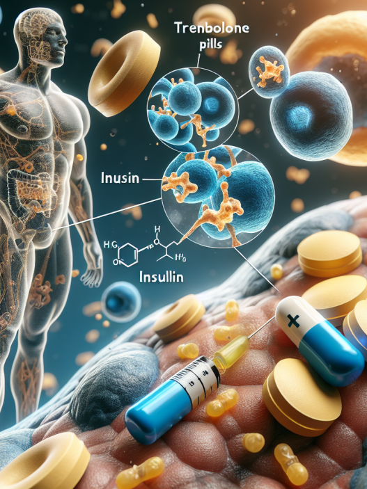 Interaction des comprimés de trenbolone avec l'insuline