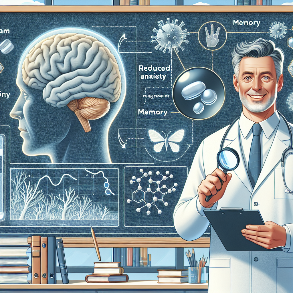 Le rôle du magnésium dans la réduction de l'anxiété et l'amélioration de la mémoire