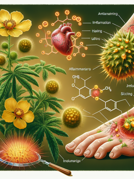 Le rôle du Tribulus Terrestris dans la réduction des processus inflammatoires en cas de blessures