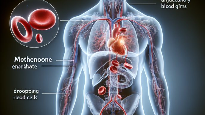 Possibilité de développer une anémie après un cycle d'Énanthate de méthénolone injectable
