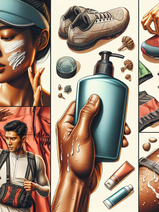 Préparations pour préserver la santé de la peau pendant l'effort physique