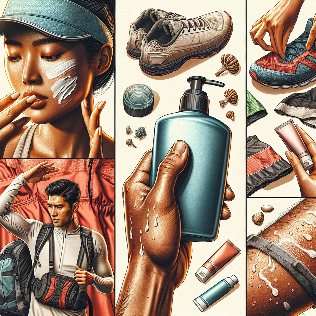 Préparations pour préserver la santé de la peau pendant l'effort physique