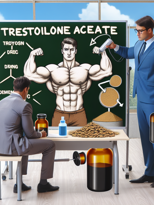 Utilisation de l'acétate de trestolone pour une prise de masse sèche