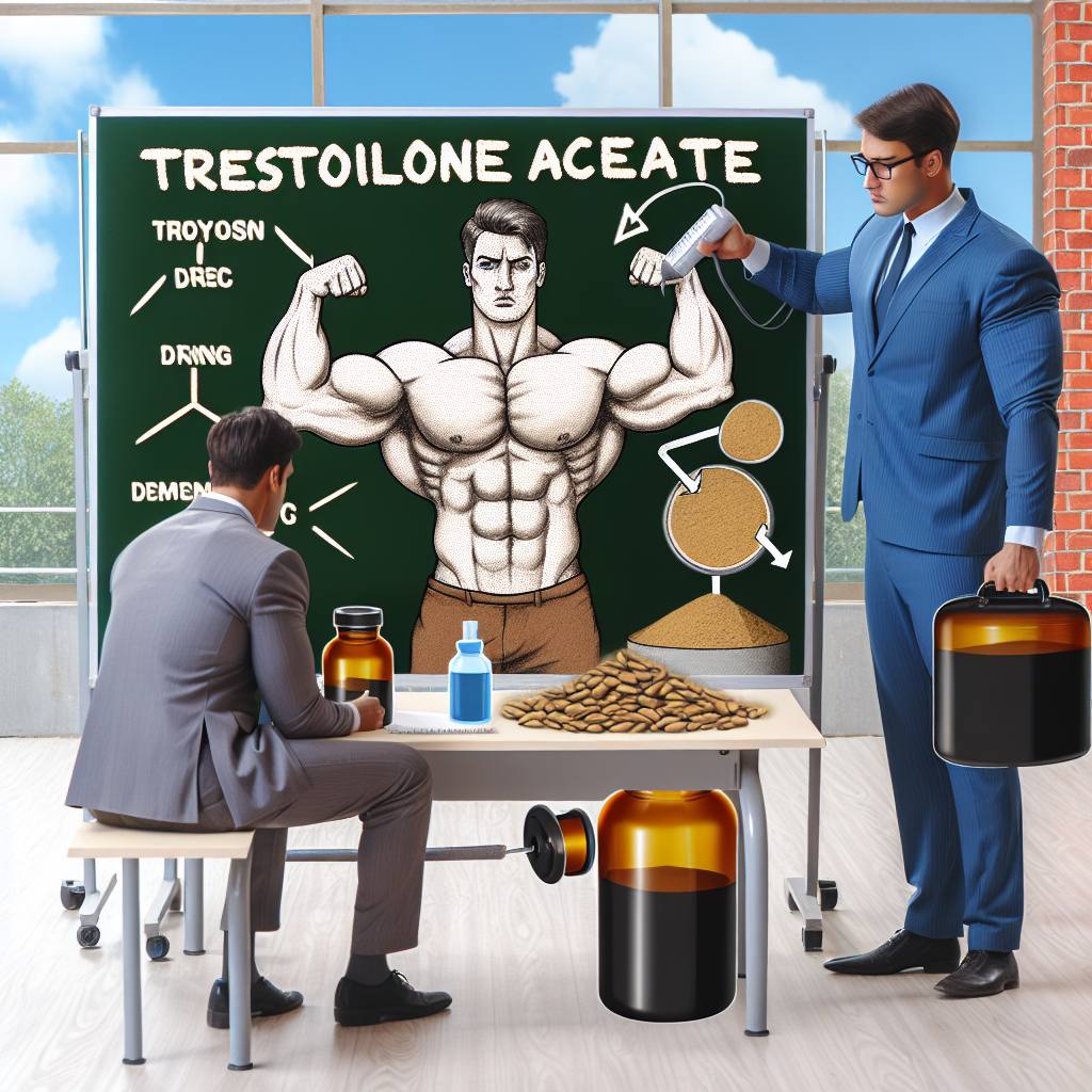 Utilisation de l'acétate de trestolone pour une prise de masse sèche