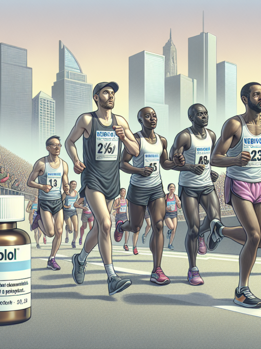 Utilisation du nébivolol pour la régulation de la fréquence cardiaque chez les marathoniens