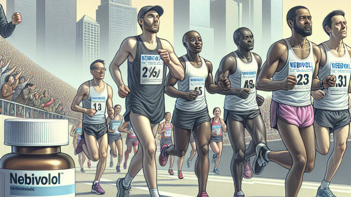 Utilisation du nébivolol pour la régulation de la fréquence cardiaque chez les marathoniens