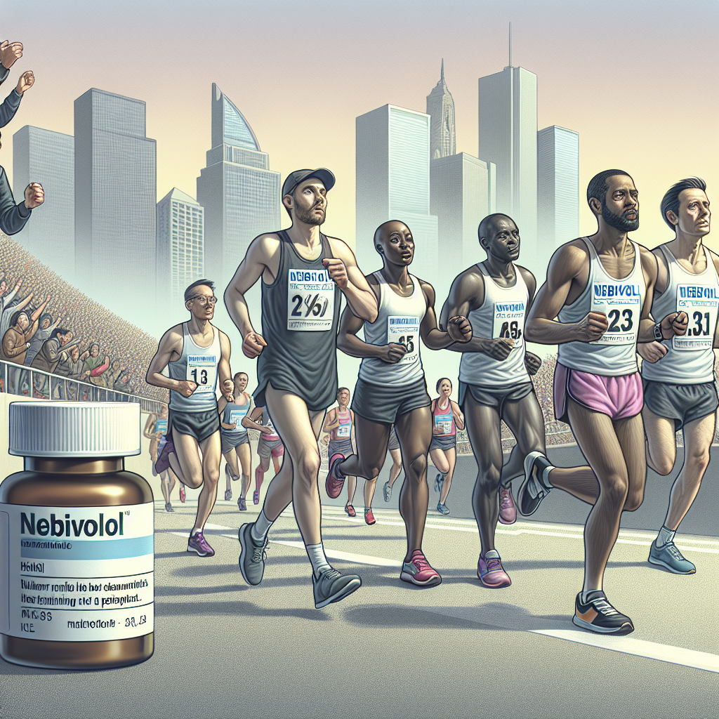Utilisation du nébivolol pour la régulation de la fréquence cardiaque chez les marathoniens