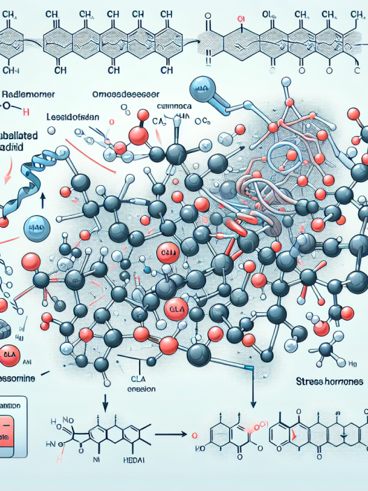 CLA et régulation des hormones du stress