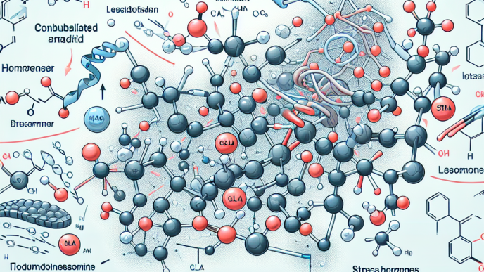 CLA et régulation des hormones du stress