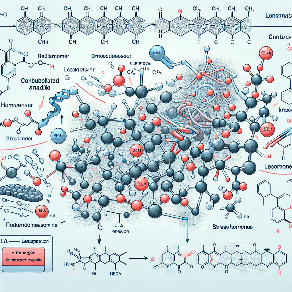 CLA et régulation des hormones du stress