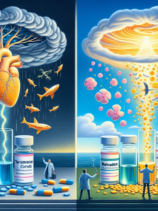 Comparaison de l'efficacité du citrate de torémifène et du Nolvadex