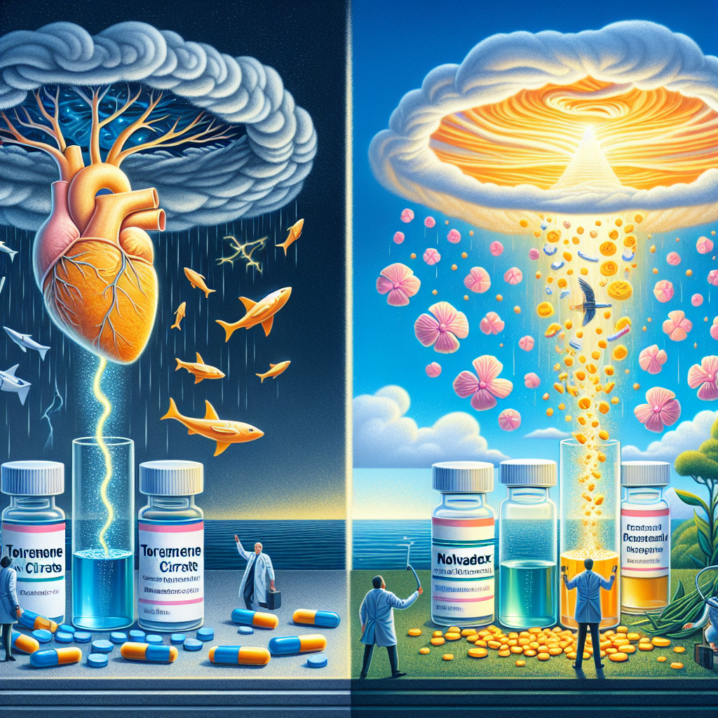 Comparaison de l'efficacité du citrate de torémifène et du Nolvadex