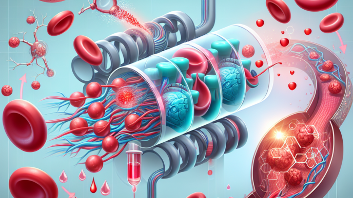 Effet de l'érythropoïétine sur le maintien de la santé des vaisseaux sanguins ?