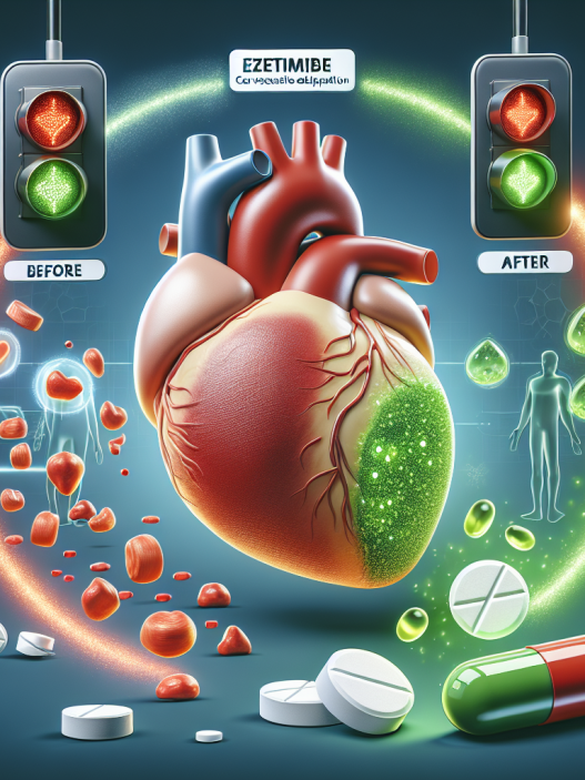 Effet de l'ézétimibe sur l'amélioration de l'adaptation cardiovasculaire