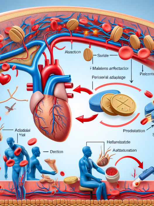 Effet du tadalafil sur la circulation sanguine périphérique