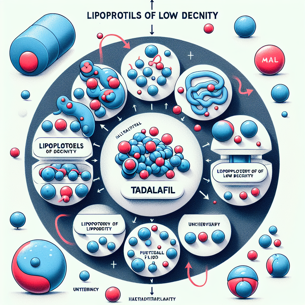 Le tadalafil aide-t-il à réduire le taux de lipoprotéines de basse densité ?