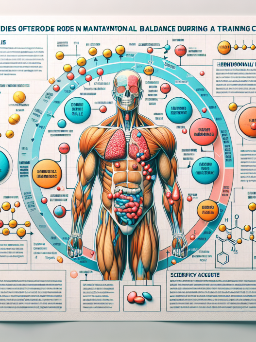 Les stéroïdes et leur rôle dans le maintien de l'équilibre hormonal pendant le cycle d'entraînement