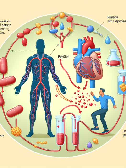 Peptides et amélioration de la régulation de la pression artérielle Pendant l'exercice