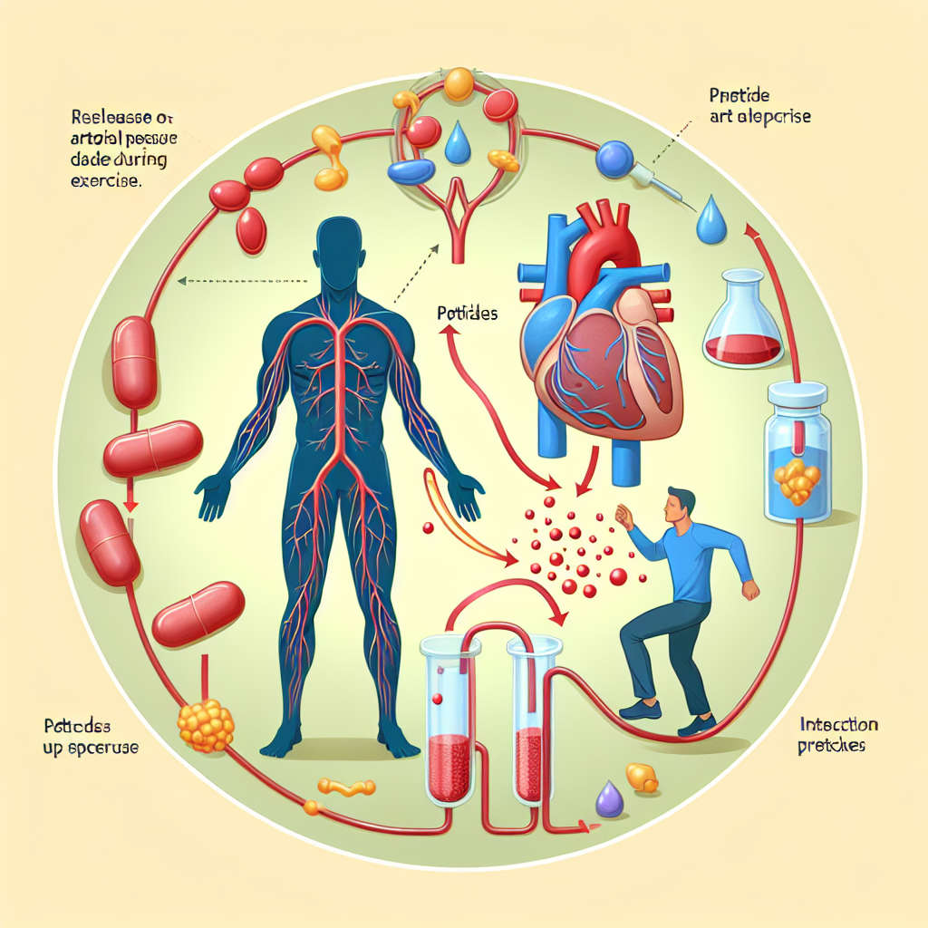 Peptides et amélioration de la régulation de la pression artérielle Pendant l'exercice