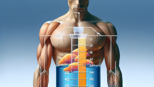 Quelle est la quantité d'eau retenue après la prise de méthyldrostanolone ?