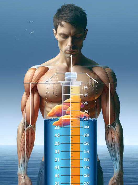 Quelle est la quantité d'eau retenue après la prise de méthyldrostanolone ?