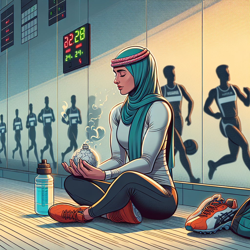 Réduction de l'anxiété avant les compétitions