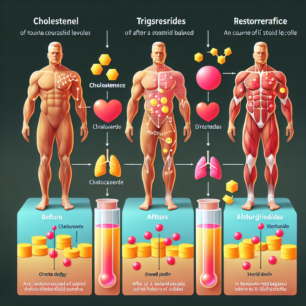 Rétablissement des profils lipidiques après une prise de stéroïdes