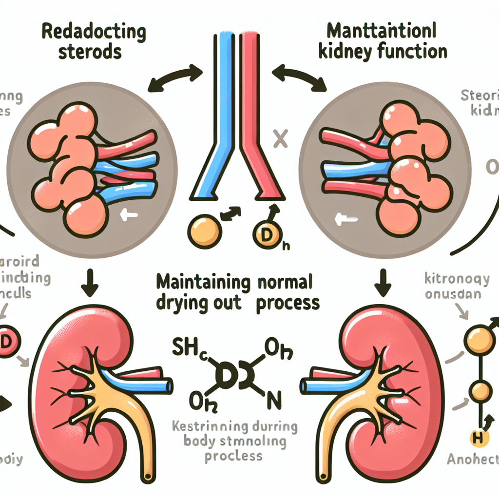 Stéroïdes et maintien d'une fonction rénale normale pendant la sèche